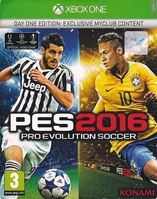 Pro Evolution Soccer 2016 - Day One Edition - With sleeve - XBOX One (B Grade) (Used) (Eng)